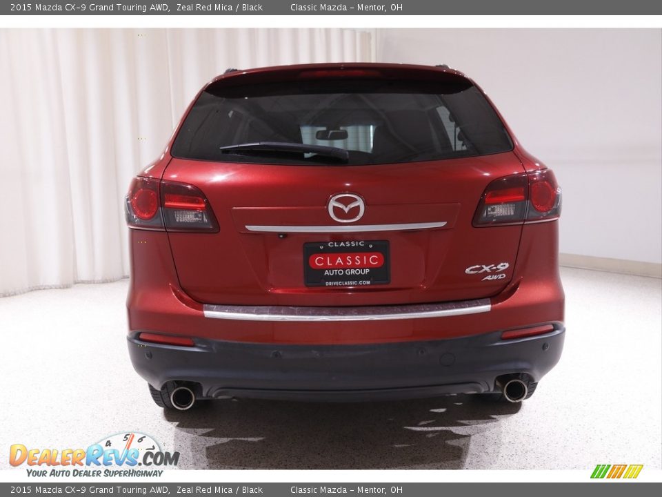 2015 Mazda CX-9 Grand Touring AWD Zeal Red Mica / Black Photo #20