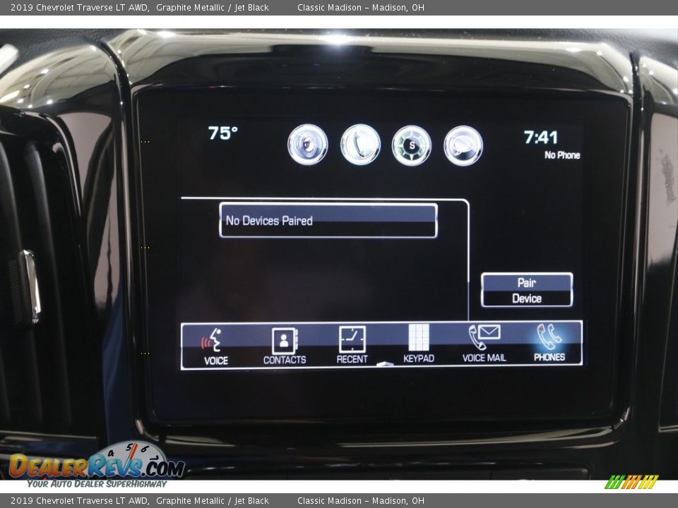 2019 Chevrolet Traverse LT AWD Graphite Metallic / Jet Black Photo #11