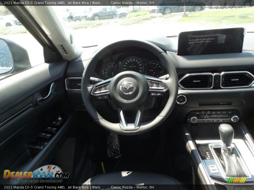 2021 Mazda CX-5 Grand Touring AWD Jet Black Mica / Black Photo #4