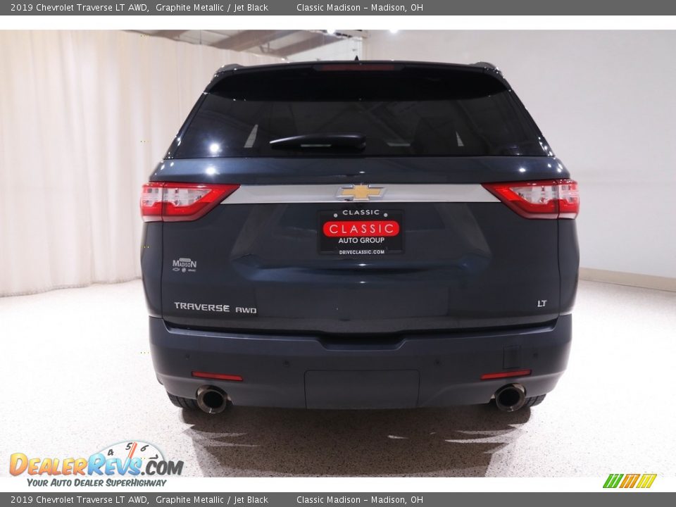 2019 Chevrolet Traverse LT AWD Graphite Metallic / Jet Black Photo #19