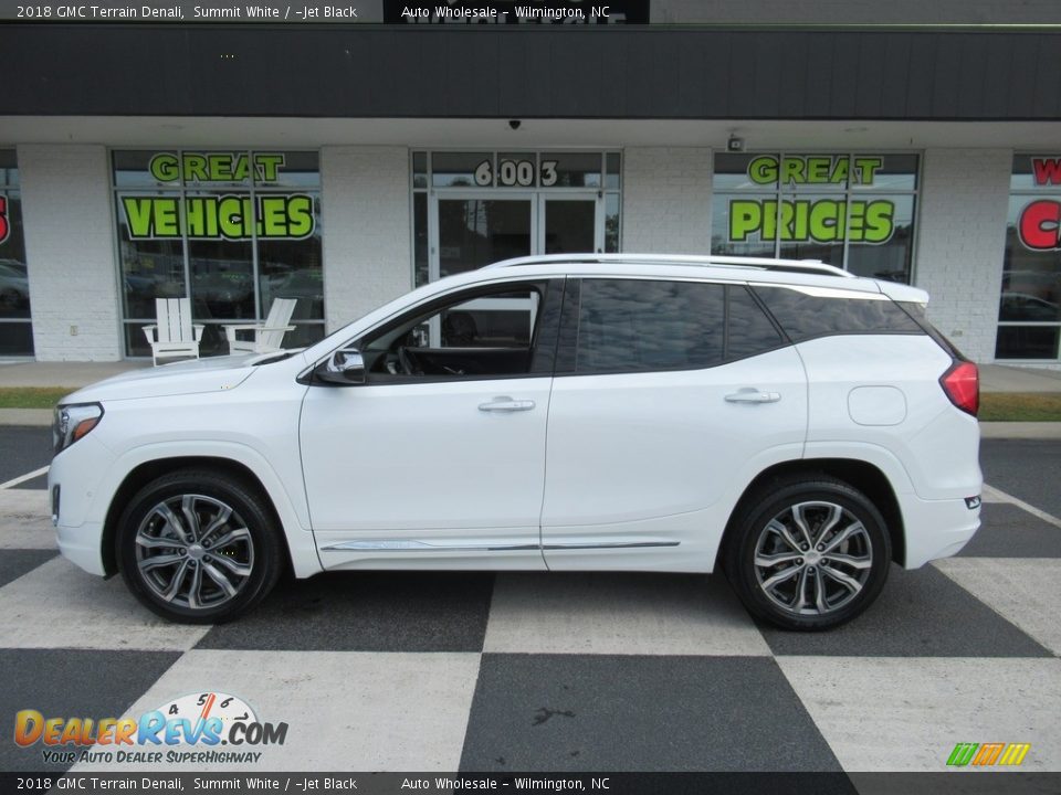 2018 GMC Terrain Denali Summit White / ­Jet Black Photo #1