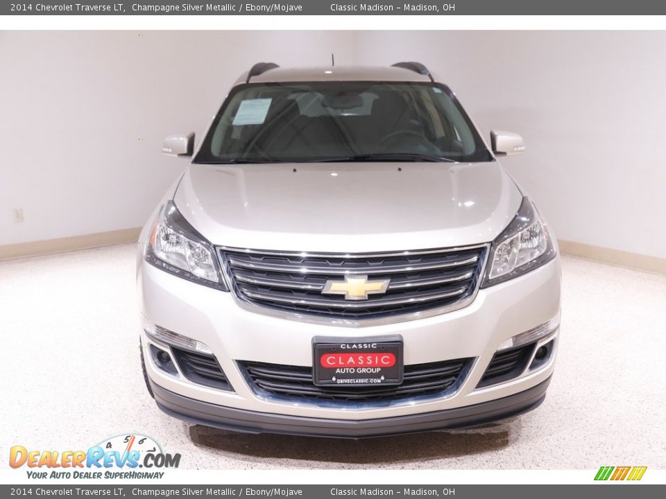 2014 Chevrolet Traverse LT Champagne Silver Metallic / Ebony/Mojave Photo #2