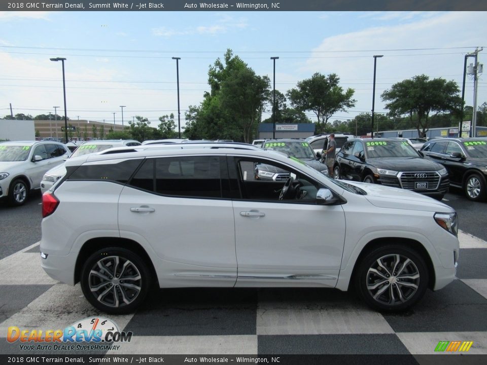 2018 GMC Terrain Denali Summit White / ­Jet Black Photo #3
