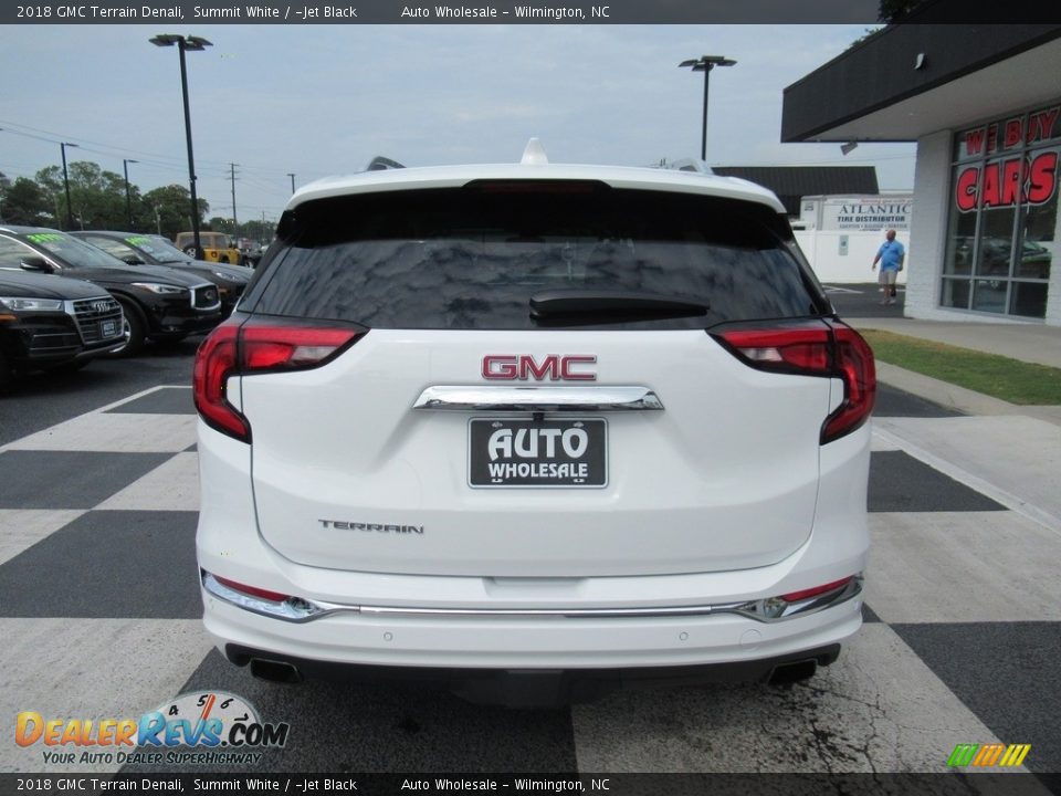 2018 GMC Terrain Denali Summit White / ­Jet Black Photo #4