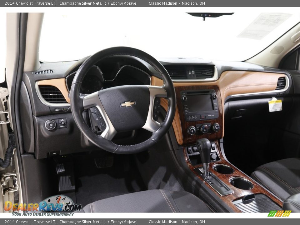 2014 Chevrolet Traverse LT Champagne Silver Metallic / Ebony/Mojave Photo #6