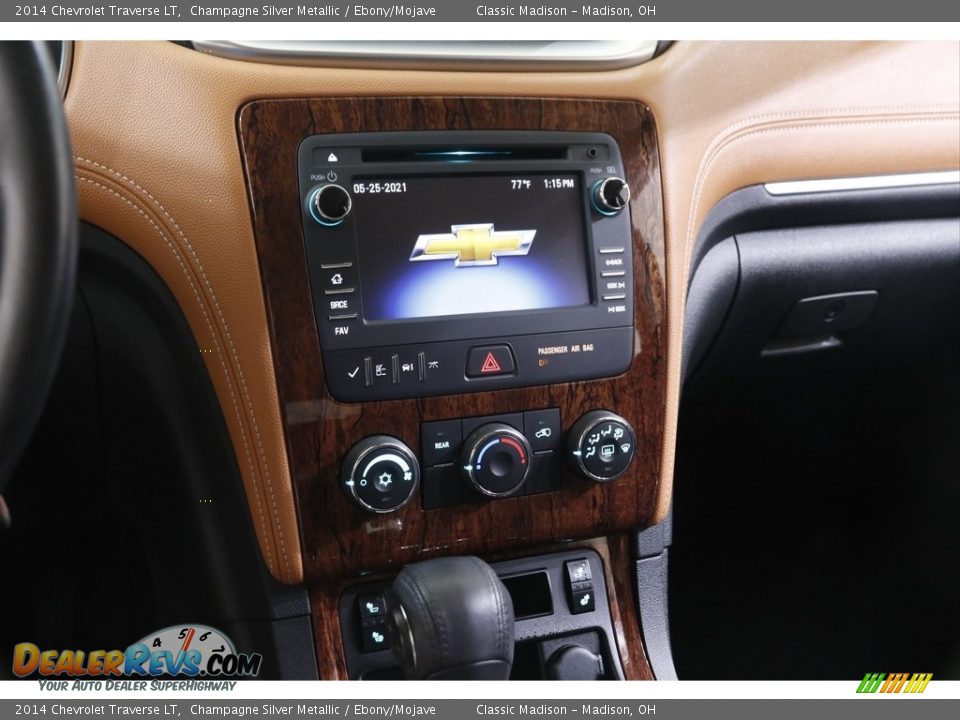 2014 Chevrolet Traverse LT Champagne Silver Metallic / Ebony/Mojave Photo #9