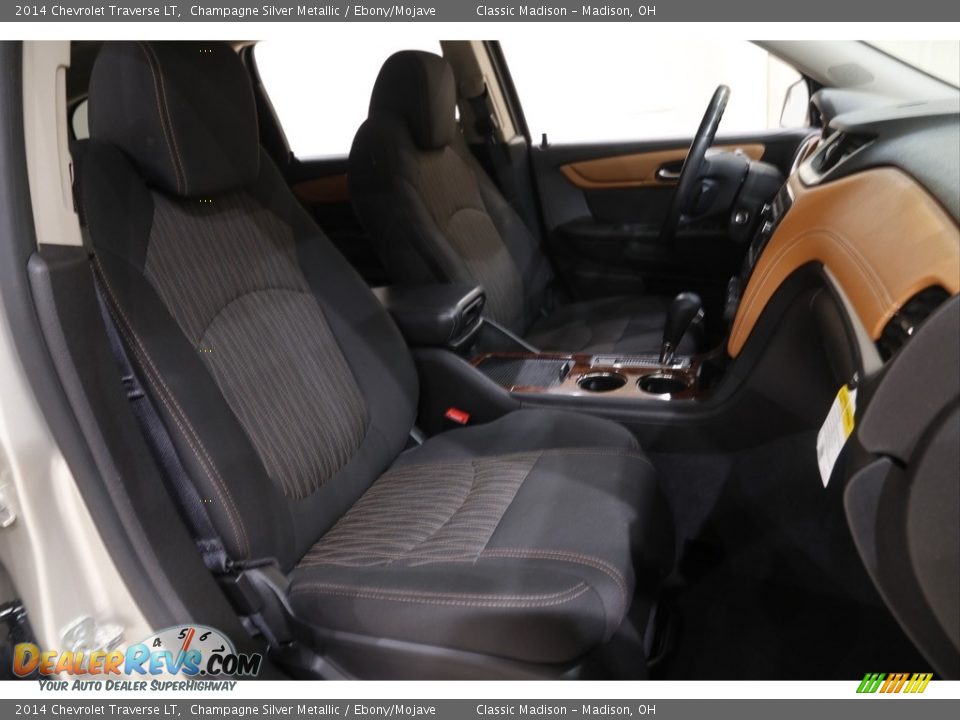 2014 Chevrolet Traverse LT Champagne Silver Metallic / Ebony/Mojave Photo #14
