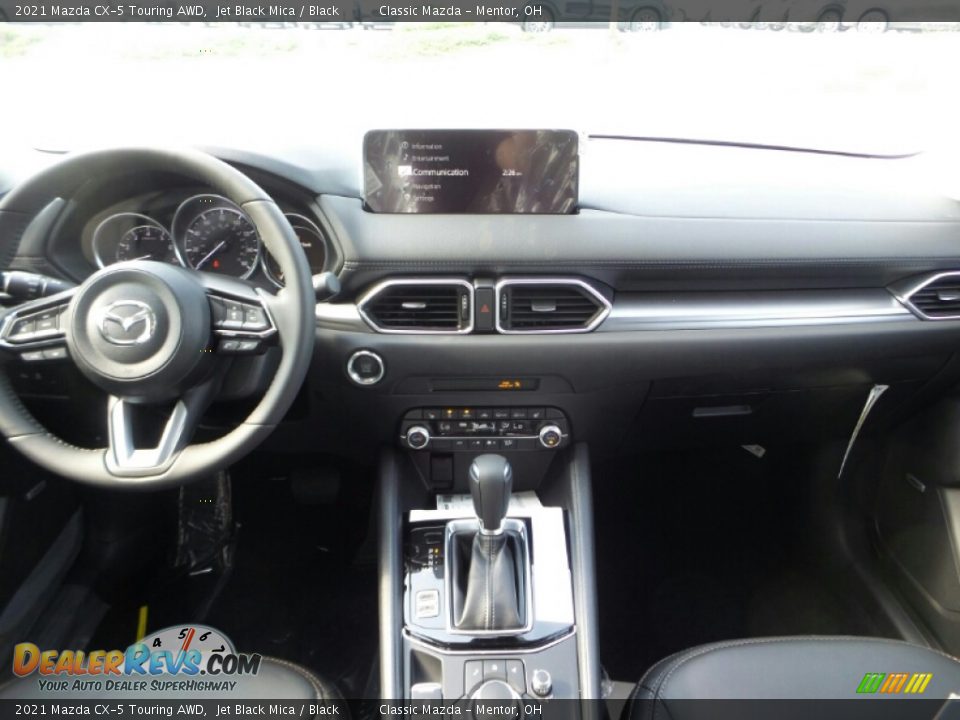 2021 Mazda CX-5 Touring AWD Jet Black Mica / Black Photo #3