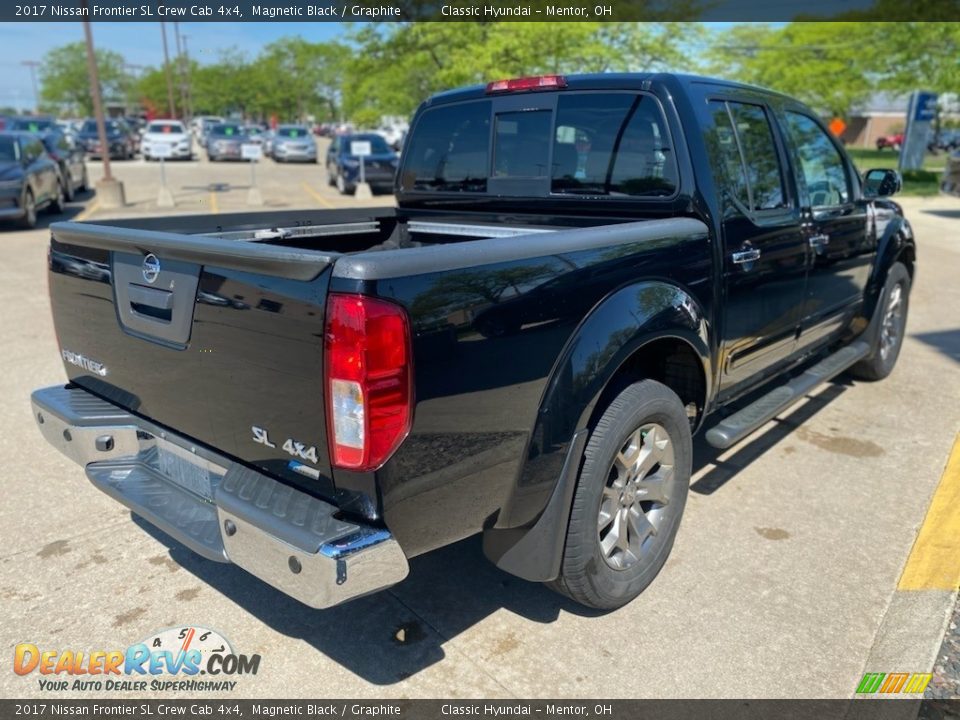 Magnetic Black 2017 Nissan Frontier SL Crew Cab 4x4 Photo #2