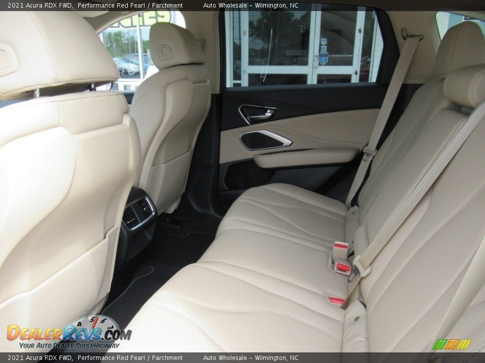 Rear Seat of 2021 Acura RDX FWD Photo #11