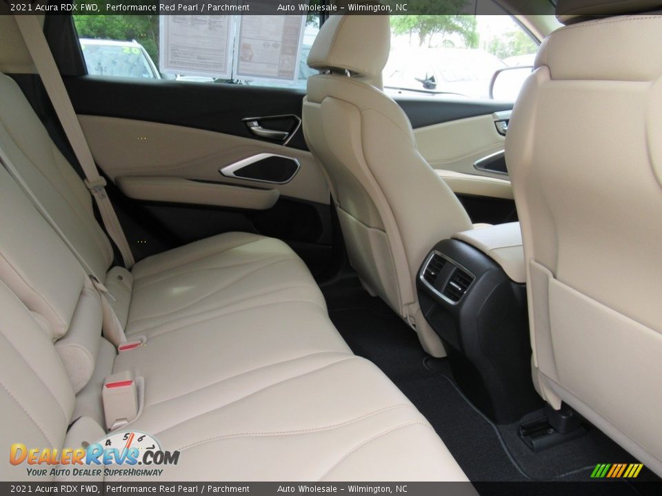 Rear Seat of 2021 Acura RDX FWD Photo #13