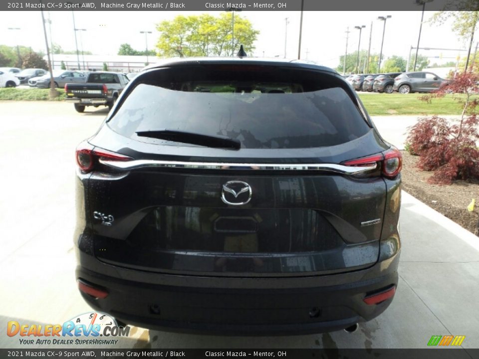 2021 Mazda CX-9 Sport AWD Machine Gray Metallic / Black Photo #5