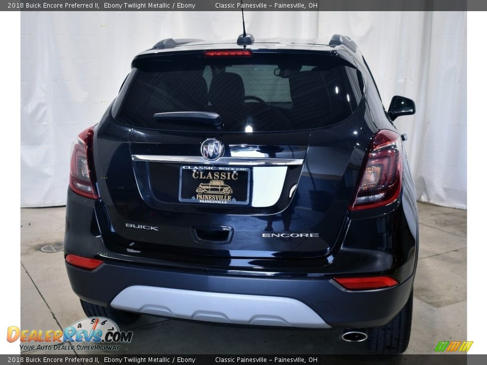 2018 Buick Encore Preferred II Ebony Twilight Metallic / Ebony Photo #3