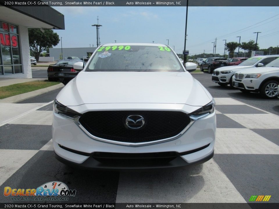 2020 Mazda CX-5 Grand Touring Snowflake White Pearl / Black Photo #2