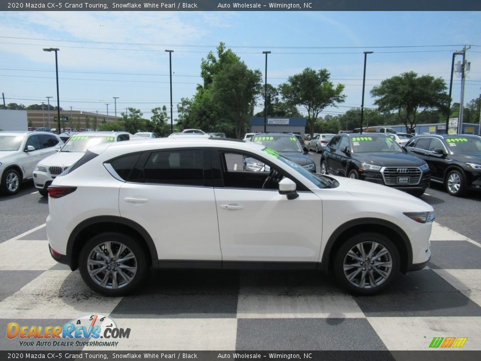 2020 Mazda CX-5 Grand Touring Snowflake White Pearl / Black Photo #3