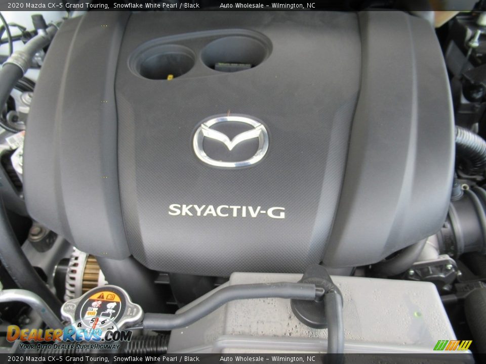 2020 Mazda CX-5 Grand Touring Snowflake White Pearl / Black Photo #6