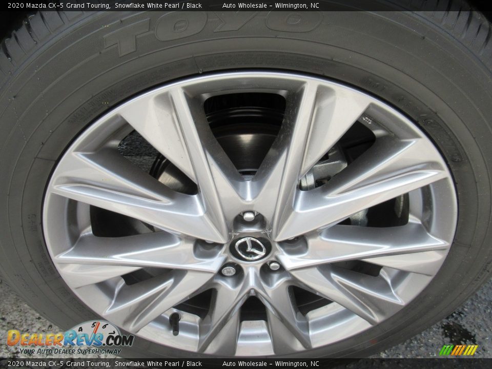 2020 Mazda CX-5 Grand Touring Snowflake White Pearl / Black Photo #7