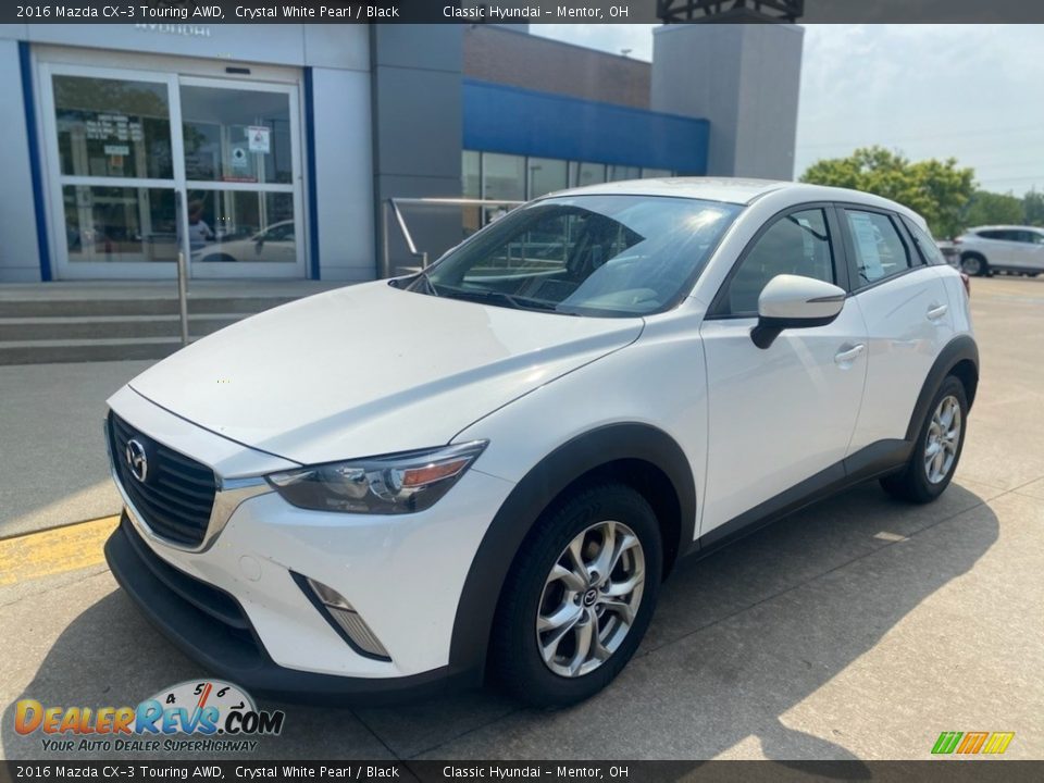 2016 Mazda CX-3 Touring AWD Crystal White Pearl / Black Photo #1