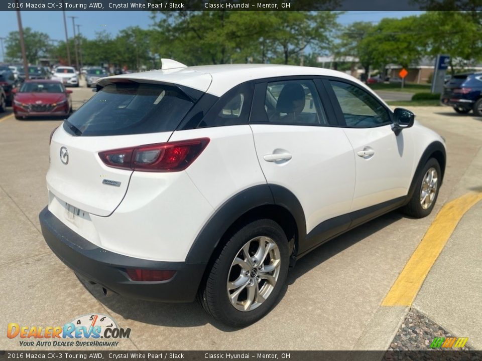 2016 Mazda CX-3 Touring AWD Crystal White Pearl / Black Photo #2