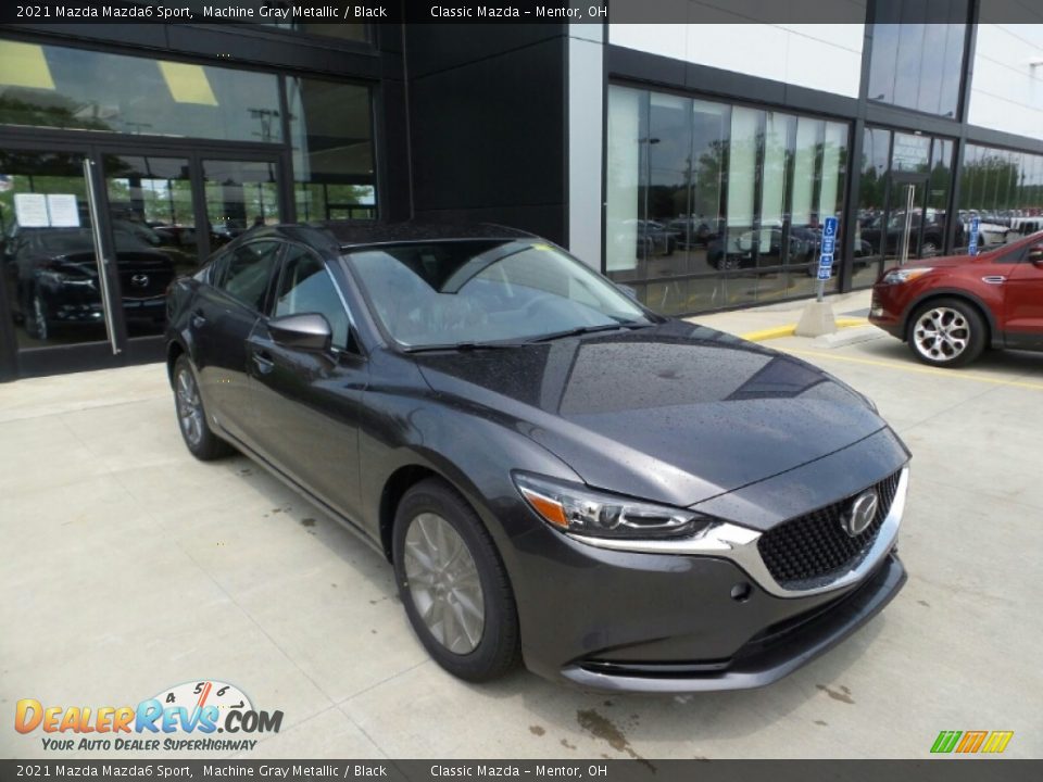 2021 Mazda Mazda6 Sport Machine Gray Metallic / Black Photo #1