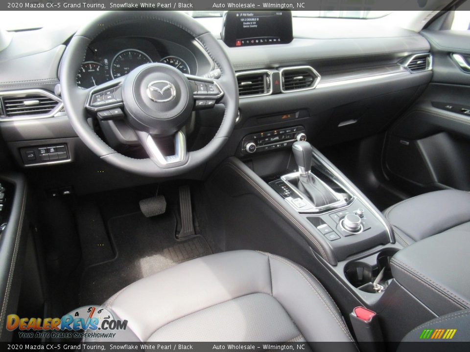 2020 Mazda CX-5 Grand Touring Snowflake White Pearl / Black Photo #15