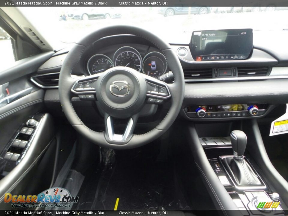 2021 Mazda Mazda6 Sport Machine Gray Metallic / Black Photo #4