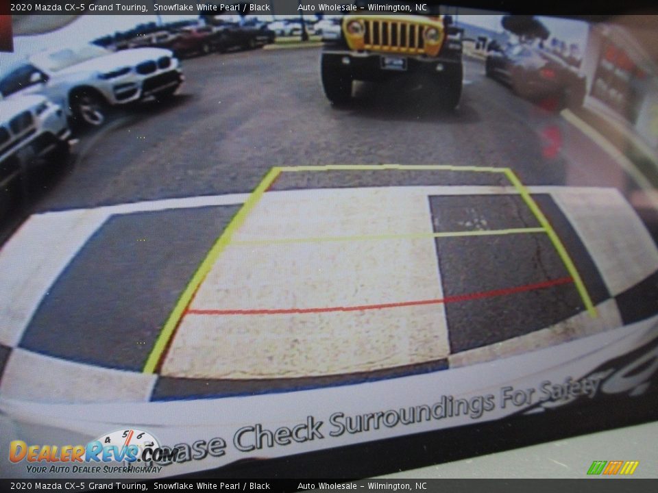 2020 Mazda CX-5 Grand Touring Snowflake White Pearl / Black Photo #18