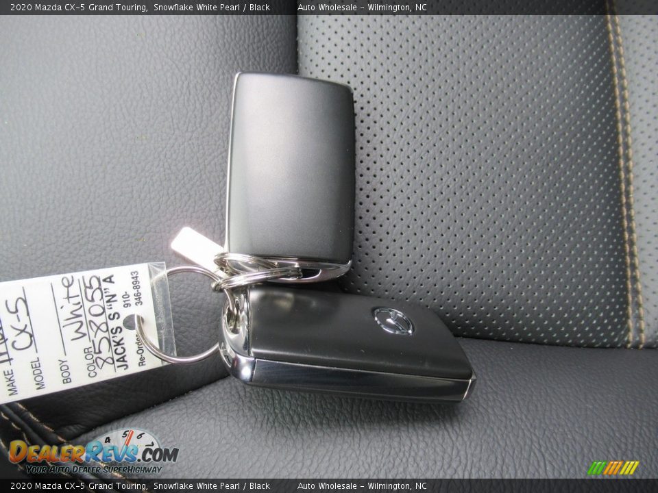 2020 Mazda CX-5 Grand Touring Snowflake White Pearl / Black Photo #20