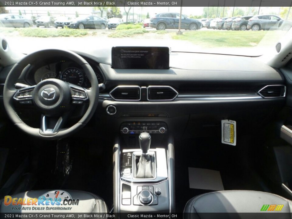 2021 Mazda CX-5 Grand Touring AWD Jet Black Mica / Black Photo #3