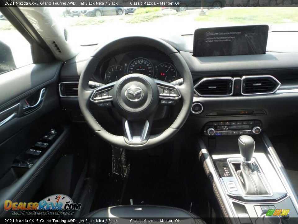 2021 Mazda CX-5 Grand Touring AWD Jet Black Mica / Black Photo #4