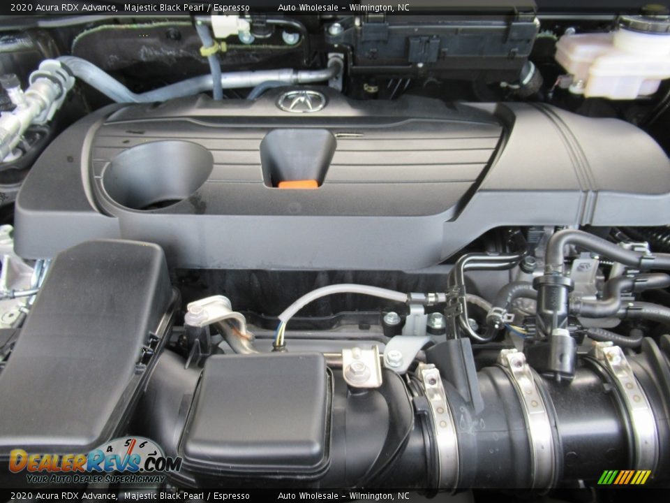 2020 Acura RDX Advance Majestic Black Pearl / Espresso Photo #6