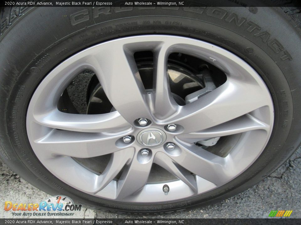 2020 Acura RDX Advance Majestic Black Pearl / Espresso Photo #7