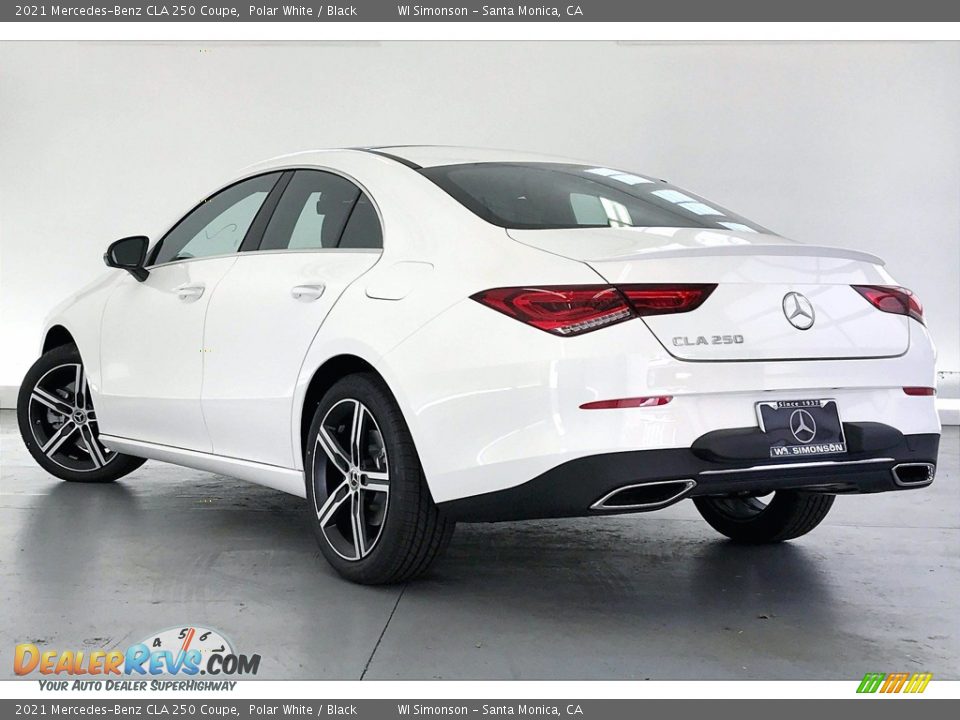 2021 Mercedes-Benz CLA 250 Coupe Polar White / Black Photo #2