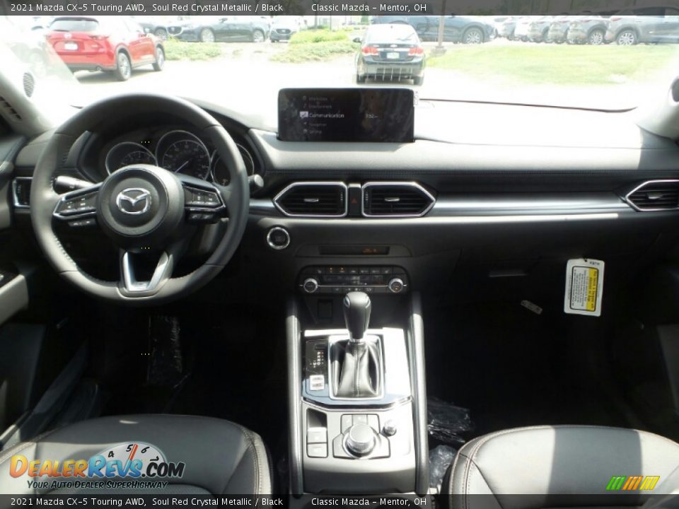 2021 Mazda CX-5 Touring AWD Soul Red Crystal Metallic / Black Photo #3
