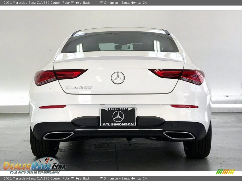 2021 Mercedes-Benz CLA 250 Coupe Polar White / Black Photo #3