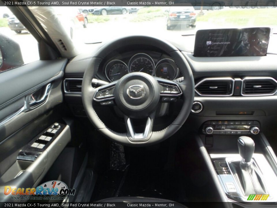 2021 Mazda CX-5 Touring AWD Soul Red Crystal Metallic / Black Photo #4