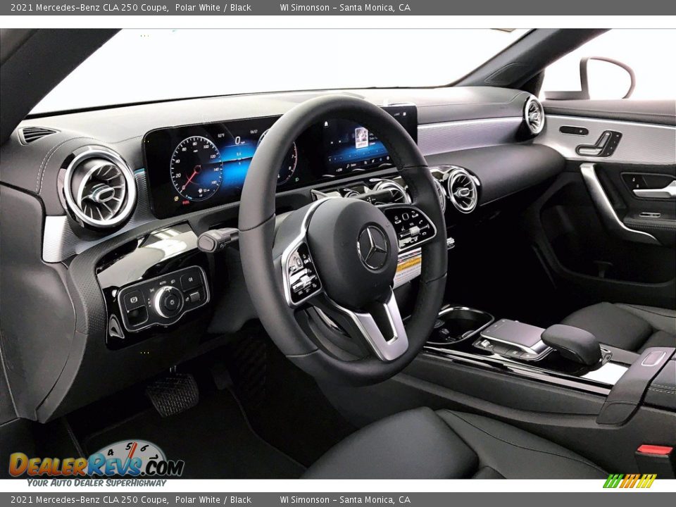 2021 Mercedes-Benz CLA 250 Coupe Polar White / Black Photo #4