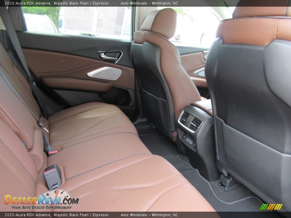 2020 Acura RDX Advance Majestic Black Pearl / Espresso Photo #12