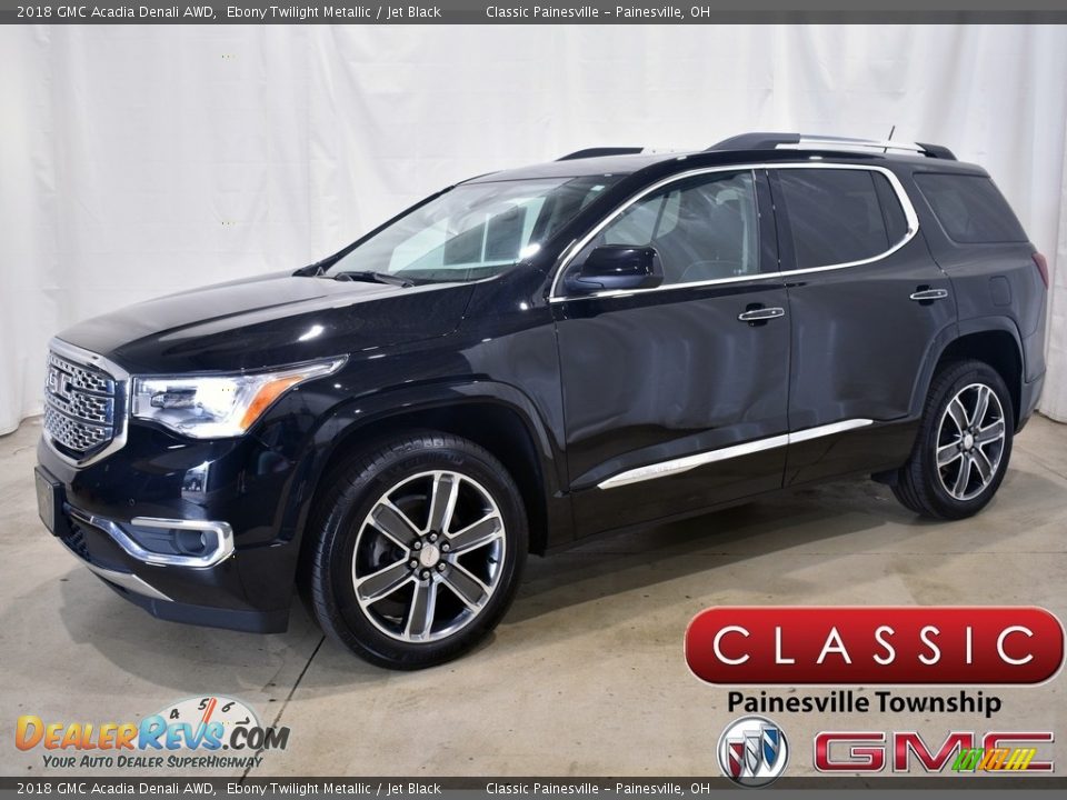 2018 GMC Acadia Denali AWD Ebony Twilight Metallic / Jet Black Photo #1