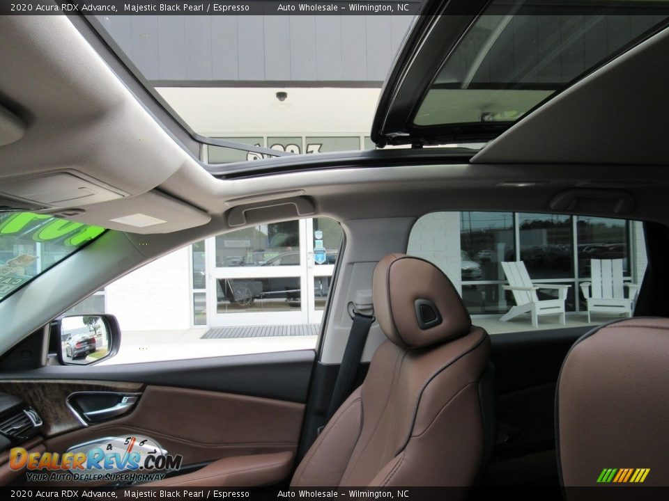 2020 Acura RDX Advance Majestic Black Pearl / Espresso Photo #13
