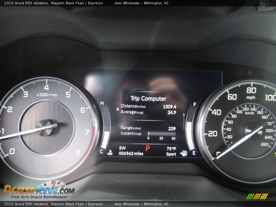 2020 Acura RDX Advance Gauges Photo #15