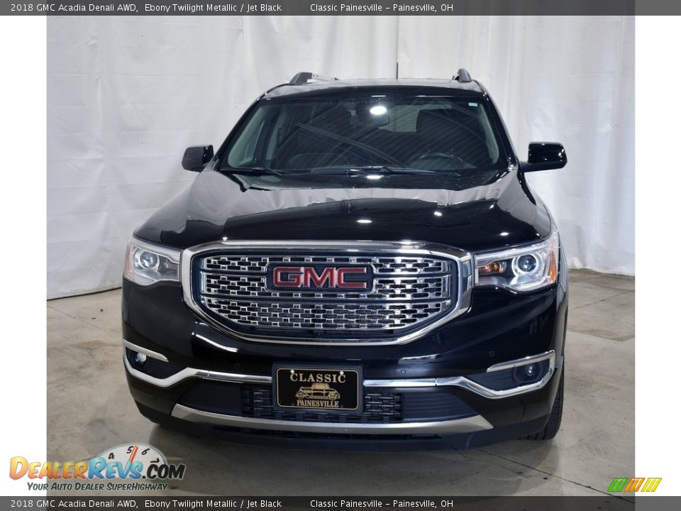 2018 GMC Acadia Denali AWD Ebony Twilight Metallic / Jet Black Photo #4