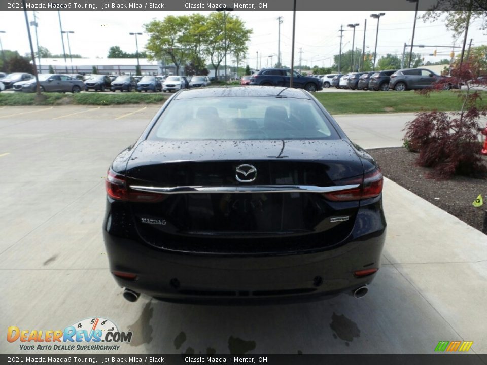 2021 Mazda Mazda6 Touring Jet Black Mica / Black Photo #5