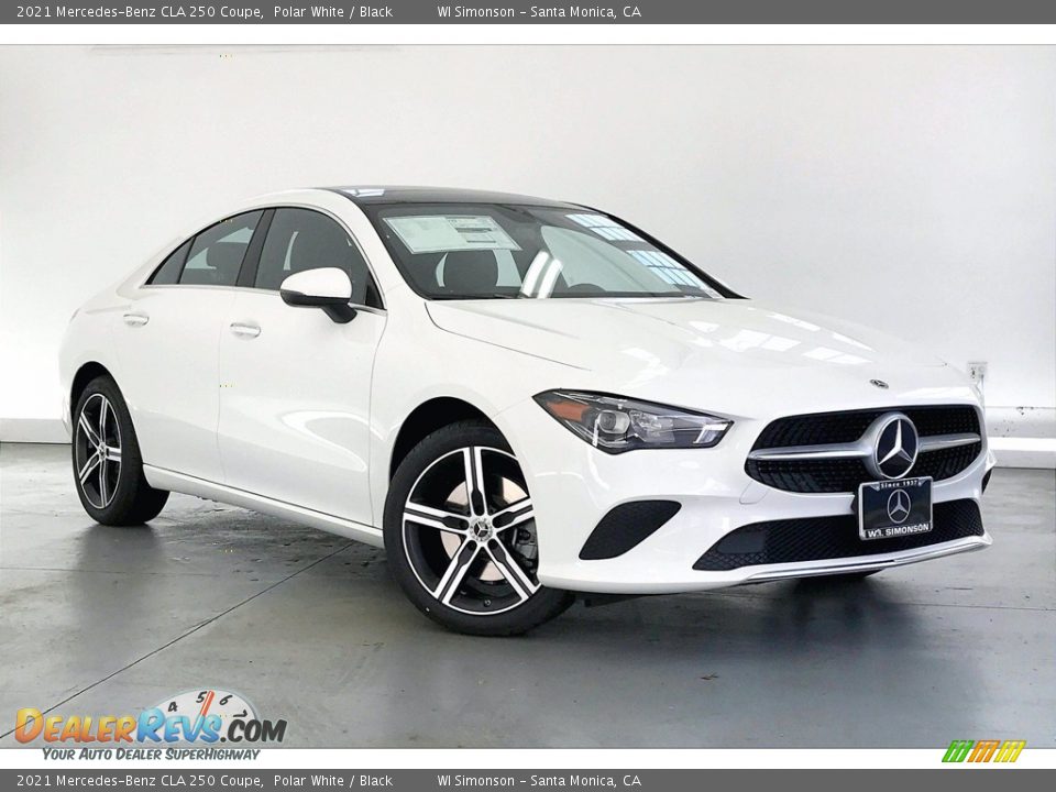 2021 Mercedes-Benz CLA 250 Coupe Polar White / Black Photo #12