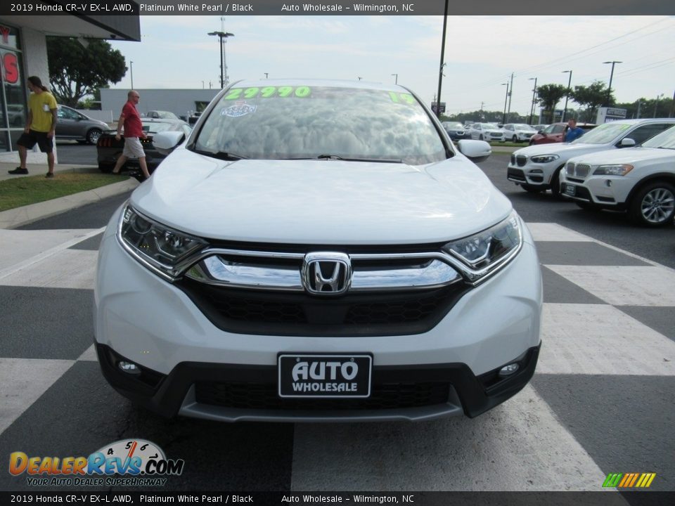 2019 Honda CR-V EX-L AWD Platinum White Pearl / Black Photo #2