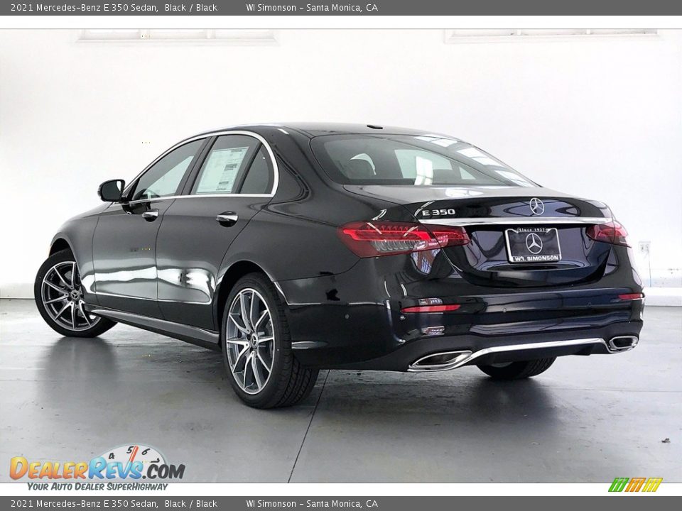 2021 Mercedes-Benz E 350 Sedan Black / Black Photo #2