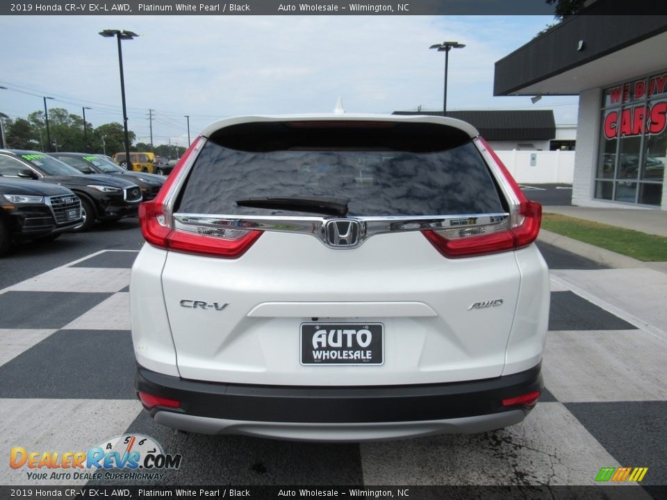2019 Honda CR-V EX-L AWD Platinum White Pearl / Black Photo #4