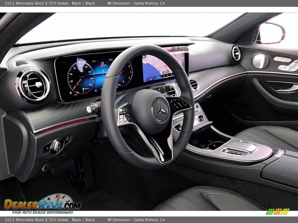 2021 Mercedes-Benz E 350 Sedan Black / Black Photo #4