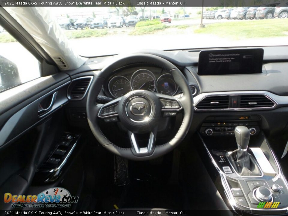 2021 Mazda CX-9 Touring AWD Snowflake White Pearl Mica / Black Photo #4