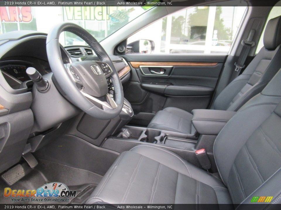 2019 Honda CR-V EX-L AWD Platinum White Pearl / Black Photo #10